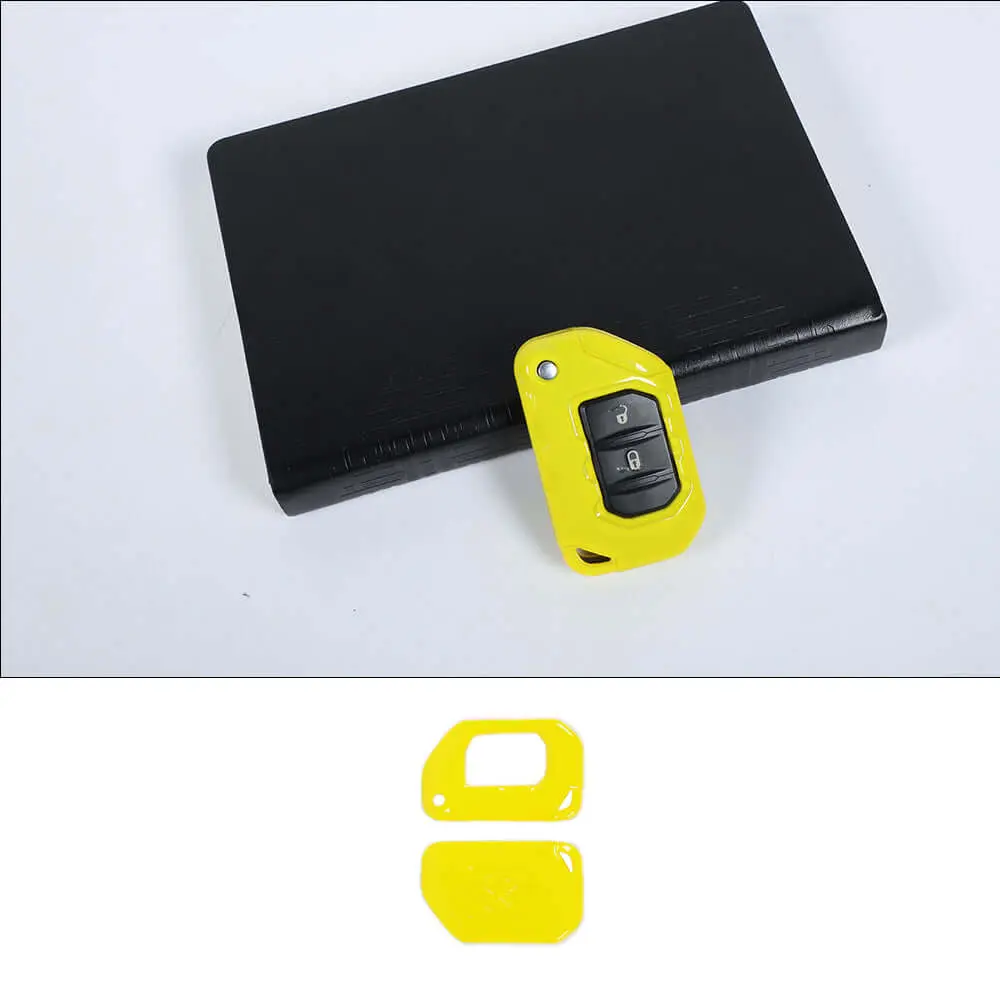 For 2018+ Jeep Wrangler JL JLU & Gladiator JT Key Fob Cover Skin Case Protection Key Replacement - Image 12
