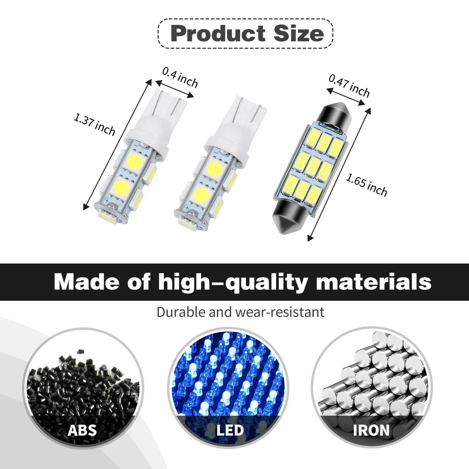 For 2011-2018 Jeep Wrangler JK JKU LED Roof Reading Light - Image 9