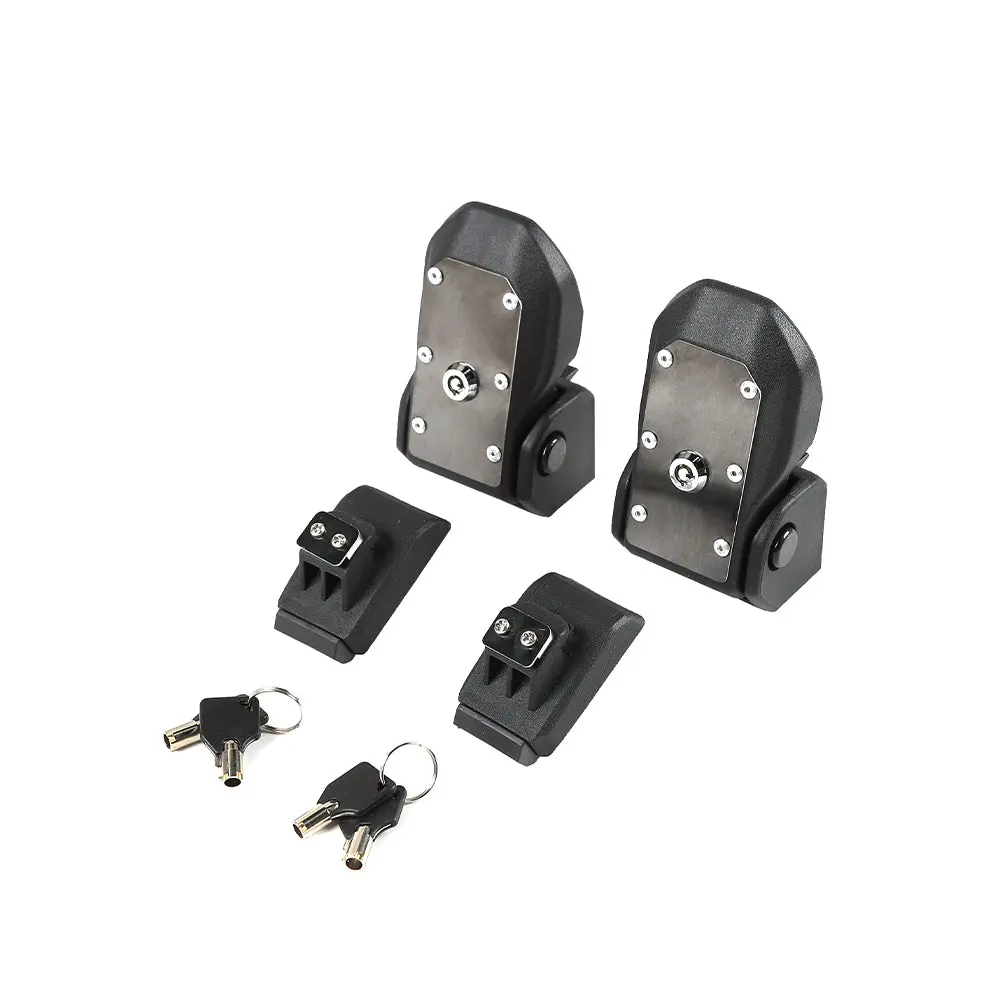 For 2018+ Jeep Wrangler JL JLU JT Locking Hood Latch Catch with Lock - Image 5
