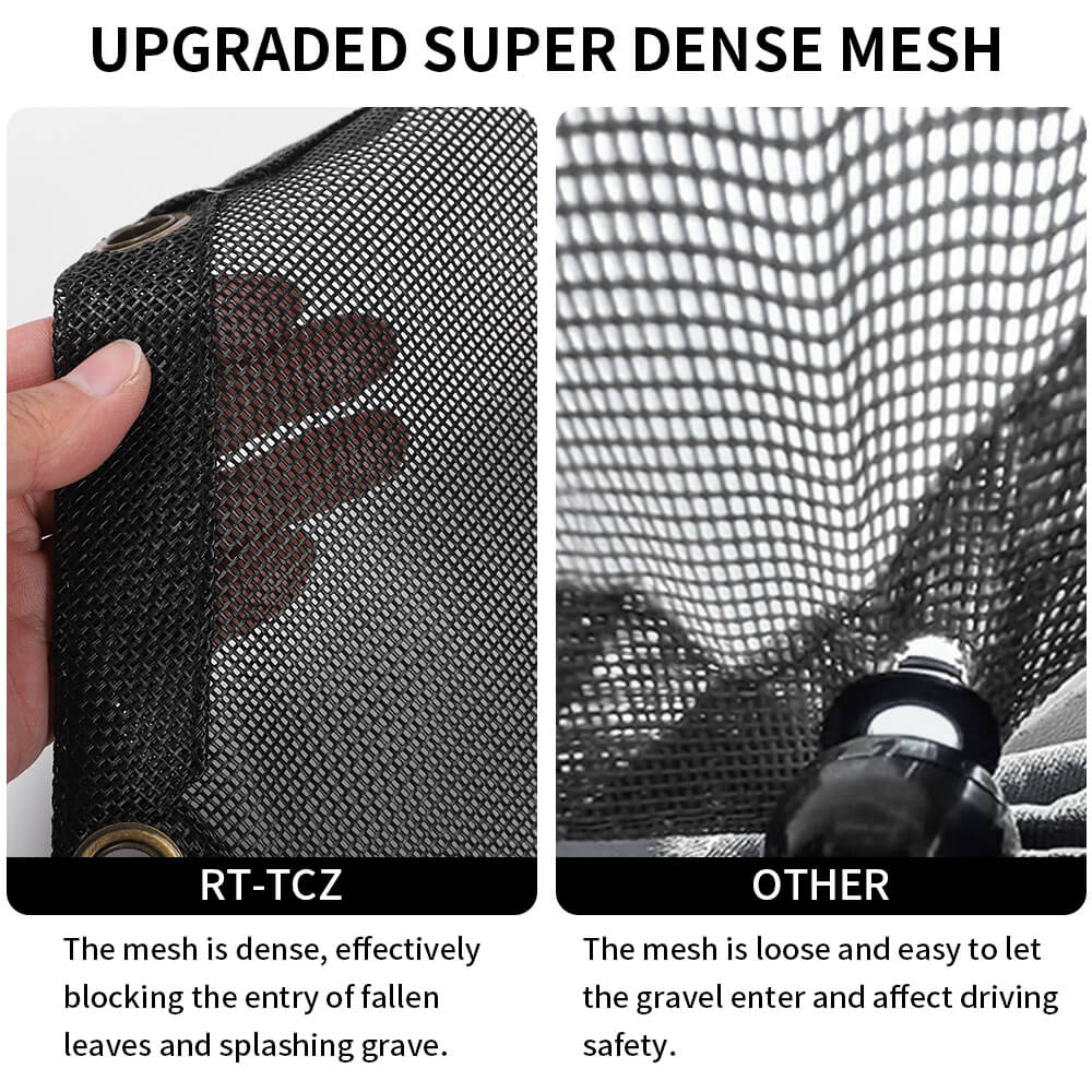 For 2007-2018 Jeep Wrangler JK JKU Half-Length Mesh Bikini Top Sunshade – UV Protection Soft Roof Cover - Image 6