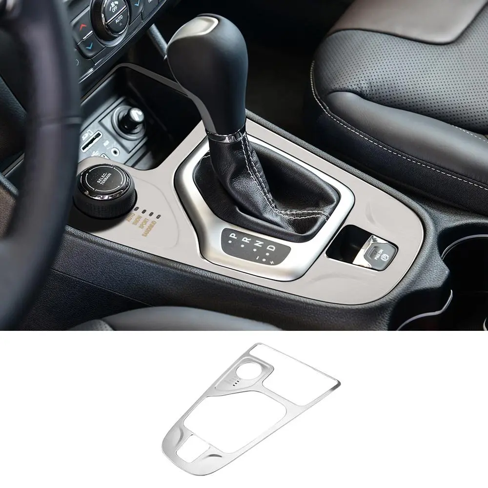 For 2014-2018 Jeep Cherokee Middle Console Gear Shift Panel Trim