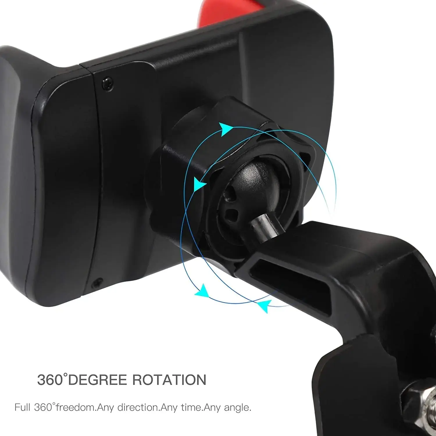 For 2007-2010 Jeep Wrangler JK JKU Multi-Functional JK Phone Holder, 2 in 1 Phone & Walkie Talkie Bracket - Image 4