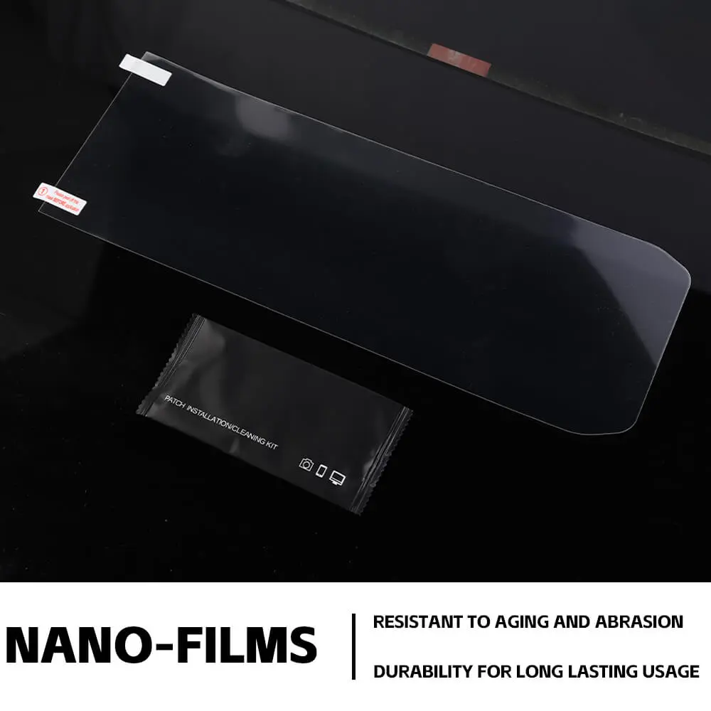 For 2024+ Jeep Wrangler JL Navigation Screen Protector Clear Center Touch Screen Film - Image 6