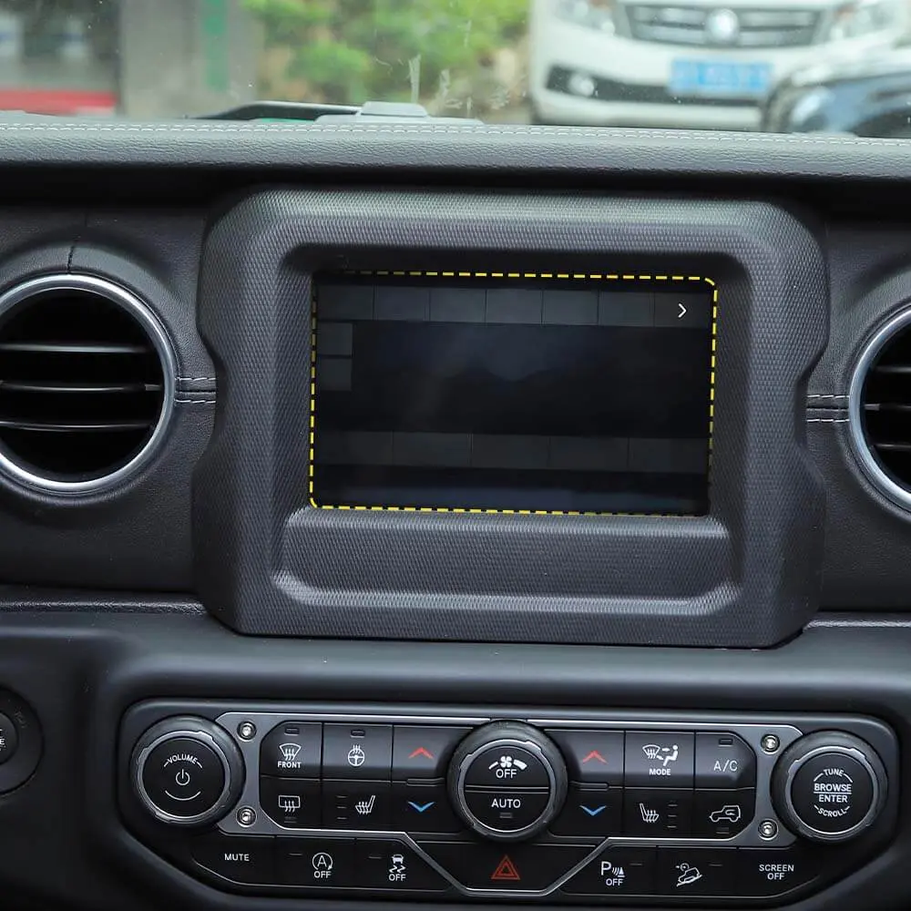 For 2018-2023 Jeep Wrangler JL/Gladiator JT Navigation Touch Screen Protective Film - Image 3