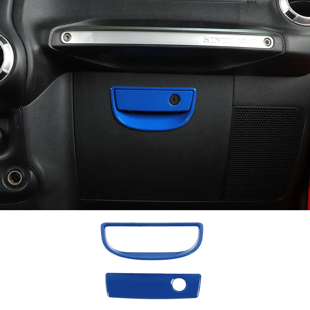 For 2007-2018 Jeep Wrangler JK Passenger Storage Glove Box Handle Cover Trim - Image 11