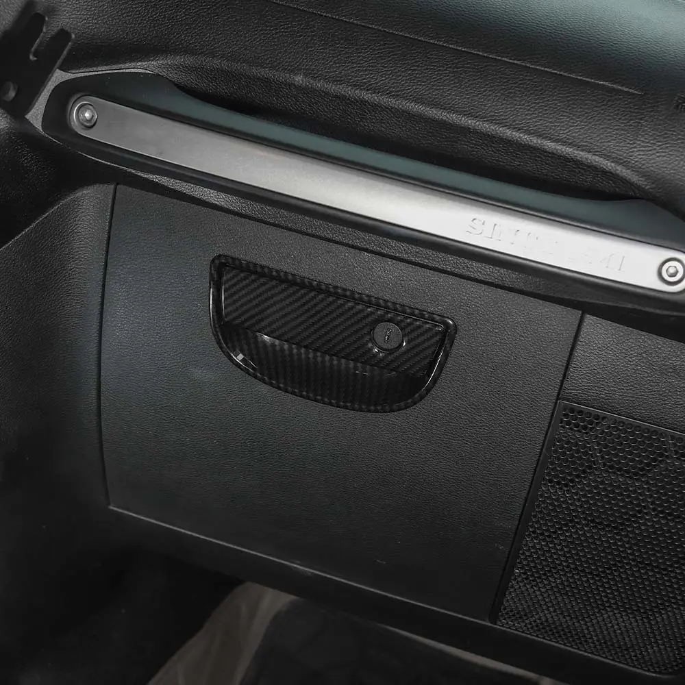 For 2007-2018 Jeep Wrangler JK Passenger Storage Glove Box Handle Cover Trim - Image 6