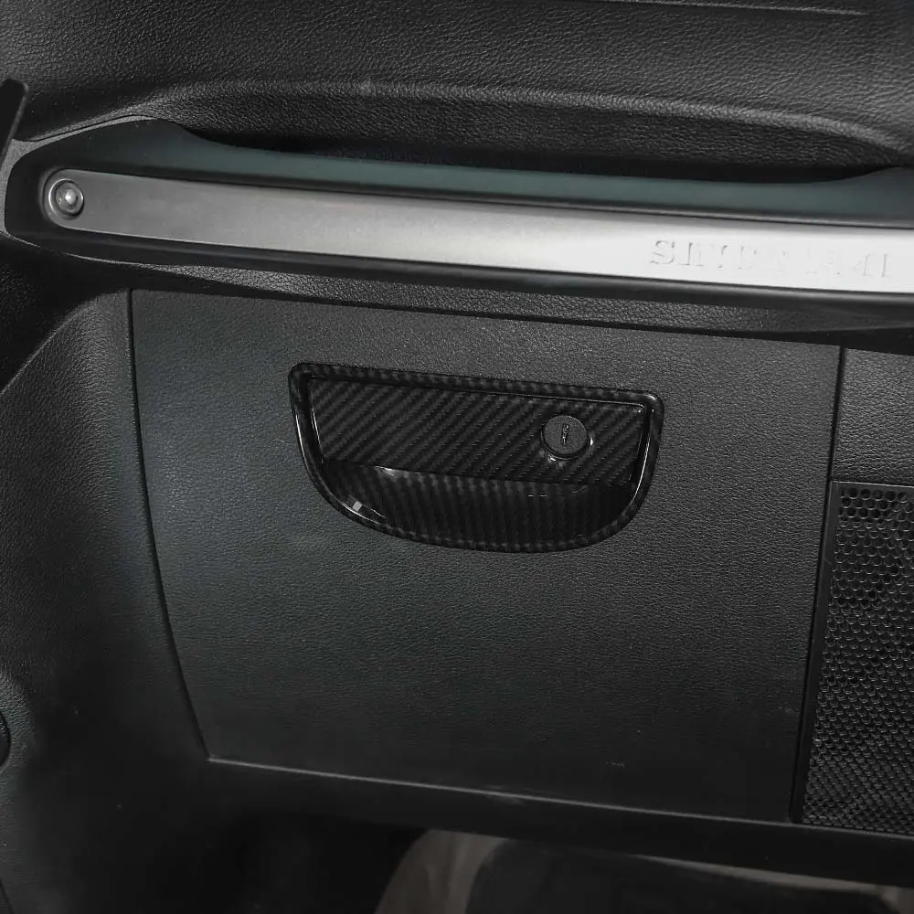 For 2007-2018 Jeep Wrangler JK Passenger Storage Glove Box Handle Cover Trim - Image 7