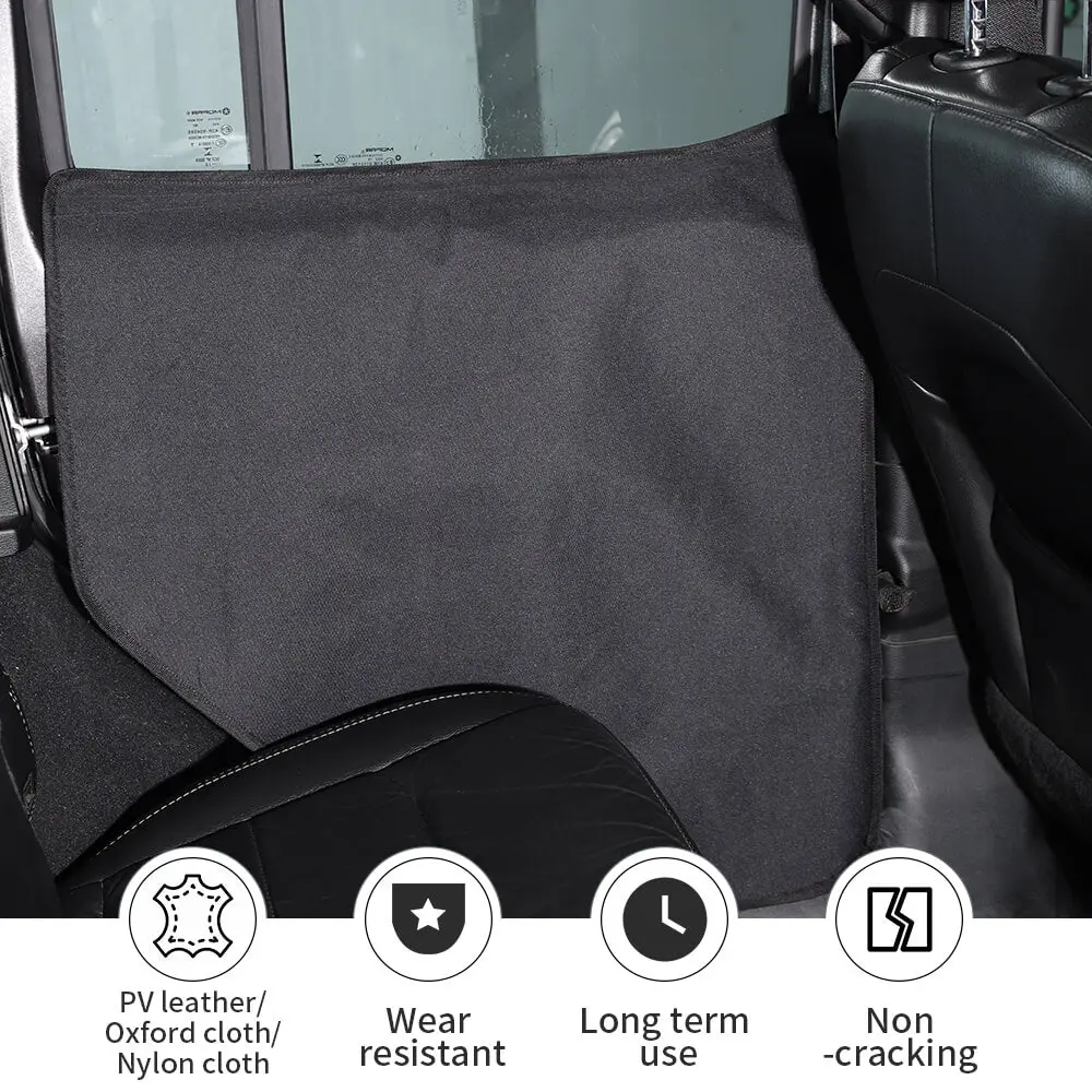 For 07+ Jeep Wrangler JK JL JT /14+ Cherokee /16+Renegade/11-20 Grand Cherokee/17+ Compass Pet Dog Scuff Cover Mat Car Door Guard Catch Catcher - Image 10
