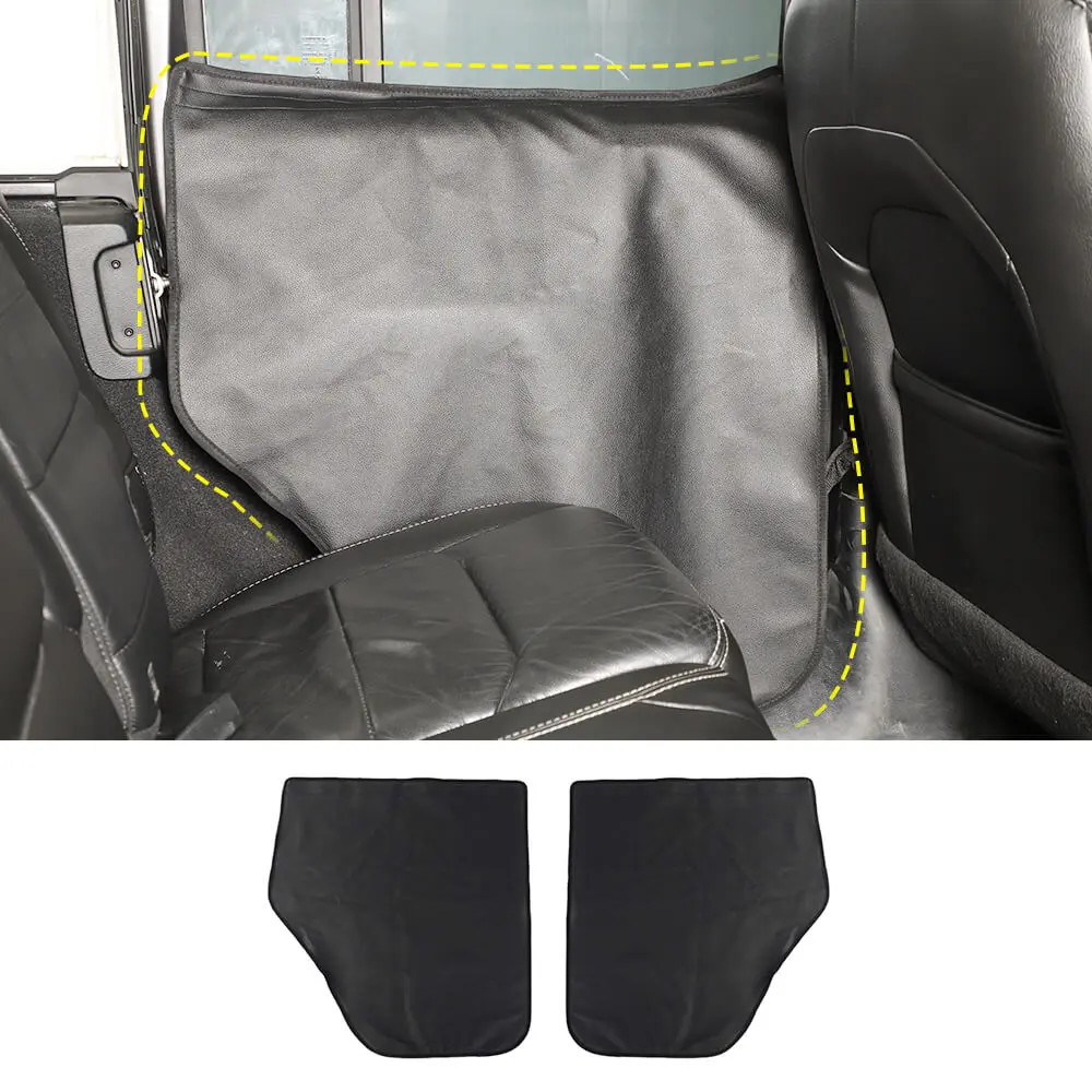For 07+ Jeep Wrangler JK JL JT /14+ Cherokee /16+Renegade/11-20 Grand Cherokee/17+ Compass Pet Dog Scuff Cover Mat Car Door Guard Catch Catcher - Image 15