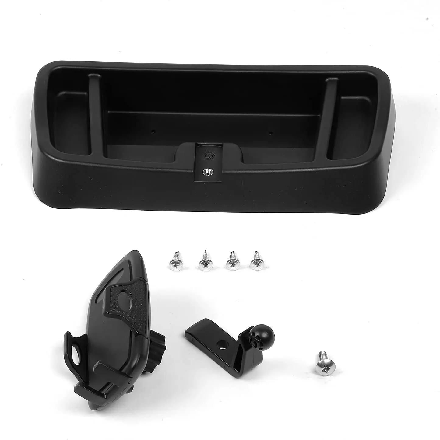 For 1997-2006 Jeep Wrangler TJ Dash Storage Tray With Phone Holder Mount - Image 4