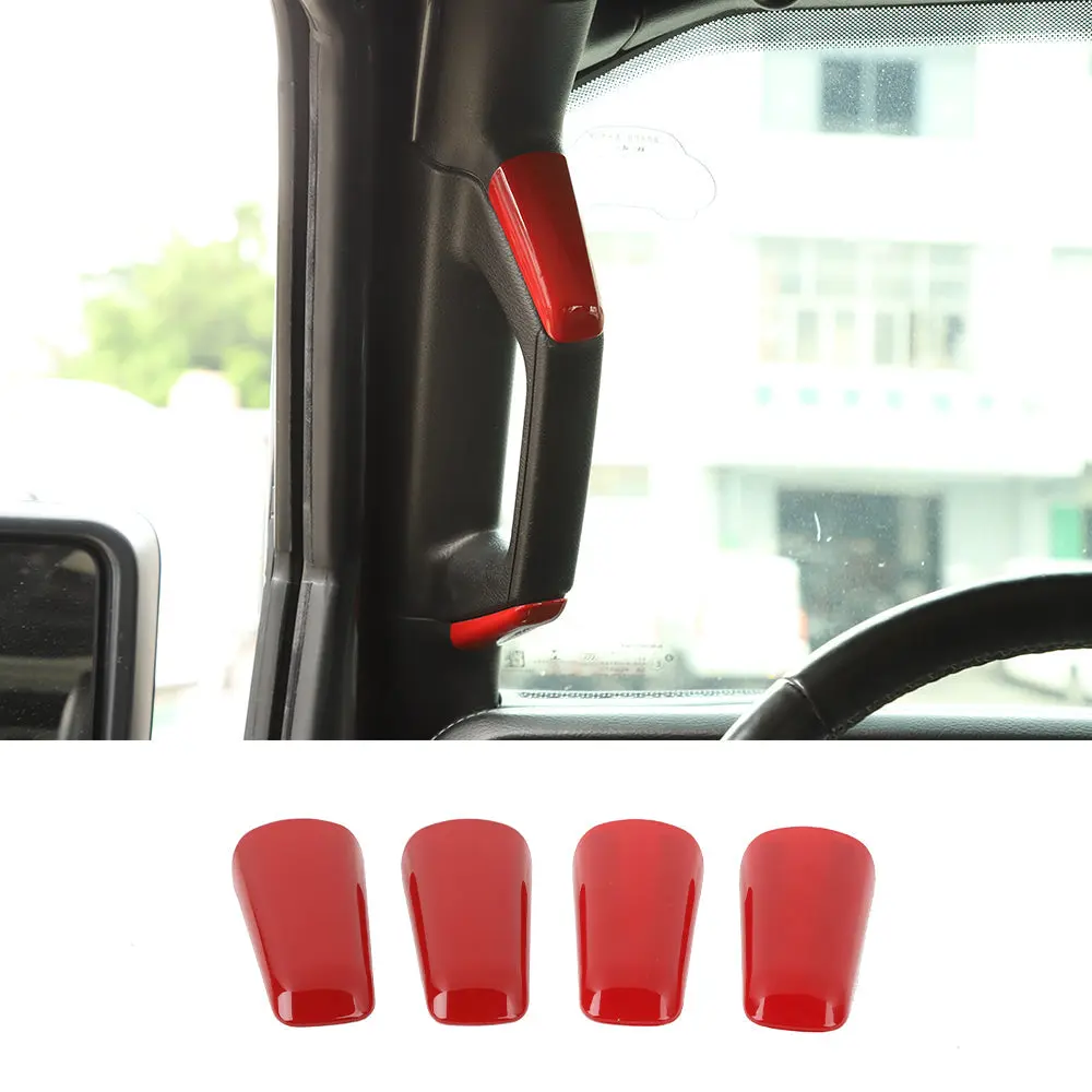 For 2018-2023 Jeep Wrangler JL Gladiator JT 2 Door Pillar A&B Grab Handles Decoration ABS Trim Cover - Image 13