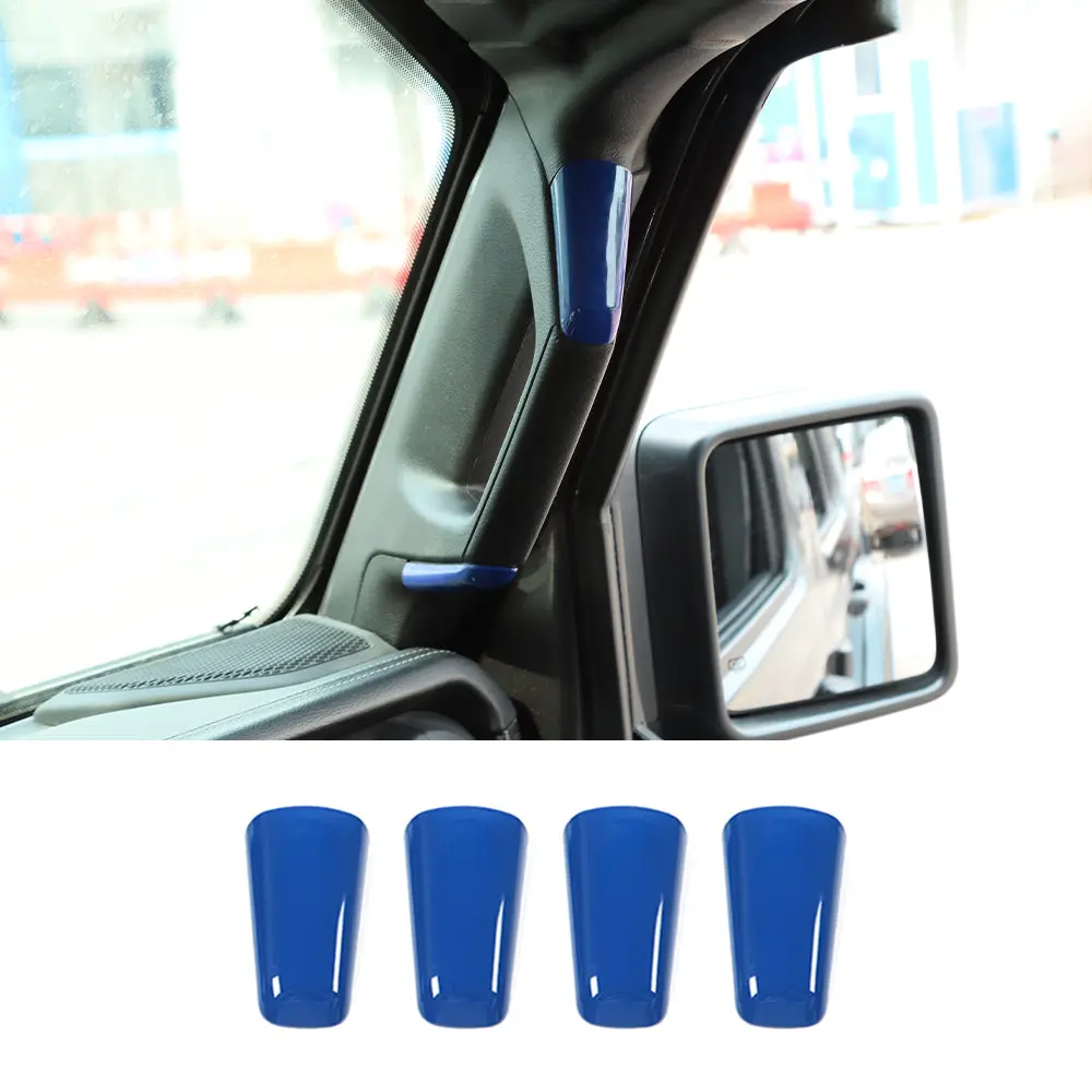 For 2018-2023 Jeep Wrangler JL Gladiator JT 2 Door Pillar A&B Grab Handles Decoration ABS Trim Cover - Image 17