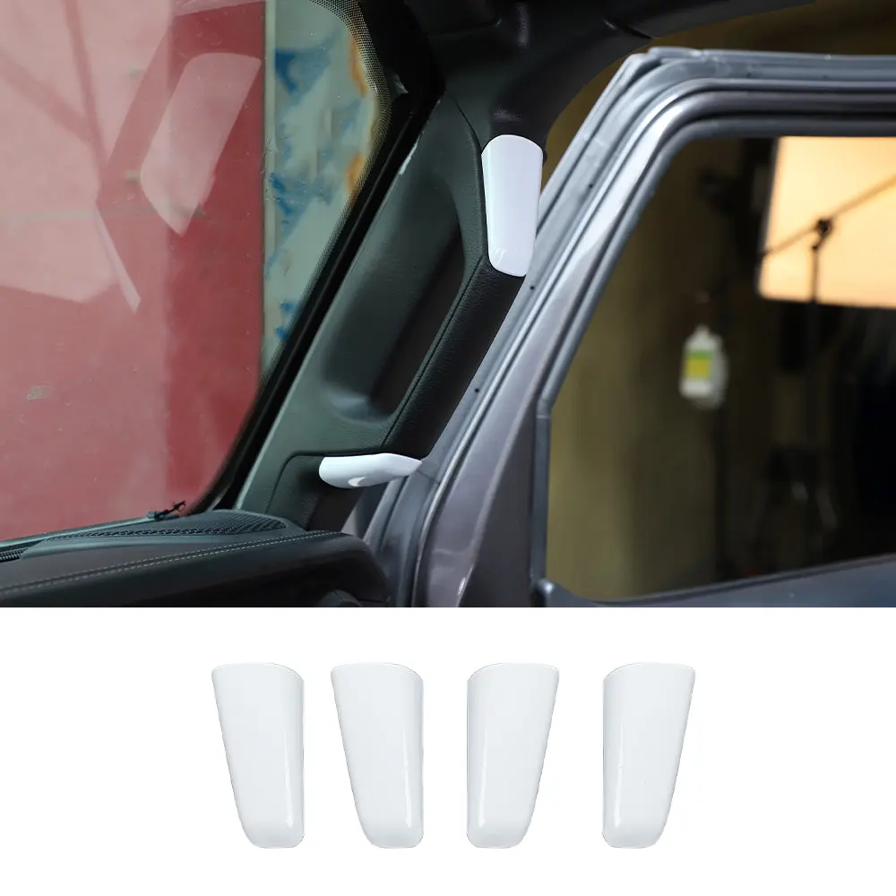 For 2018-2023 Jeep Wrangler JL Gladiator JT 2 Door Pillar A&B Grab Handles Decoration ABS Trim Cover - Image 18