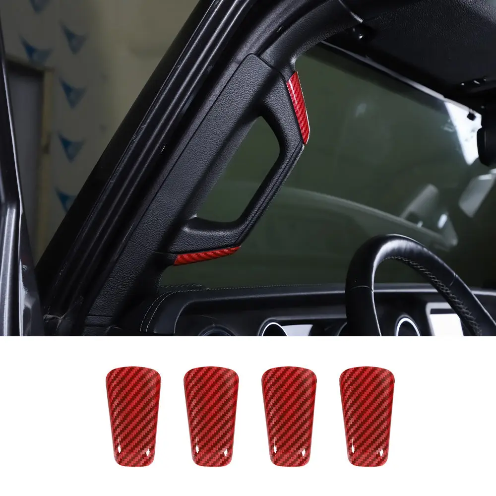 For 2018-2023 Jeep Wrangler JL Gladiator JT 2 Door Pillar A&B Grab Handles Decoration ABS Trim Cover - Image 9