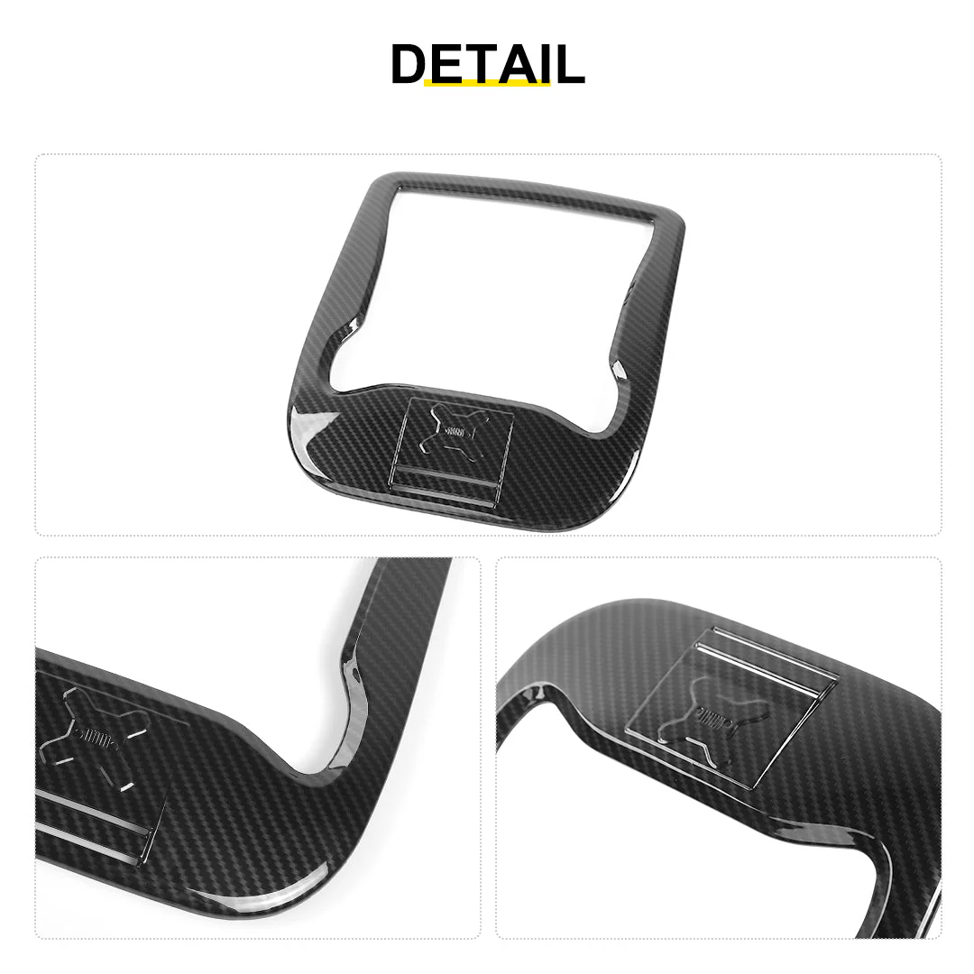 For 2015+ Jeep Renegade Reading Light Lamp Frame Trim Decor With Card Slot - Image 11