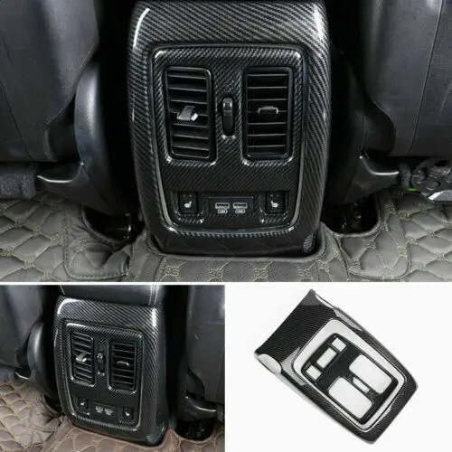 For 2011-2021 Jeep Grand Cherokee WK2 Rear Air Vent Outlet Cover Trim Decor - Image 4