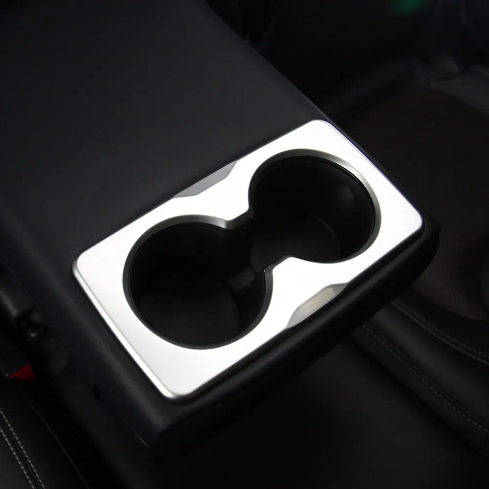 For 2018+ Jeep Wrangler JL JLU & Gladiator JT Rear Armrest Water Cup Holder Panel Cover Trim - Image 3