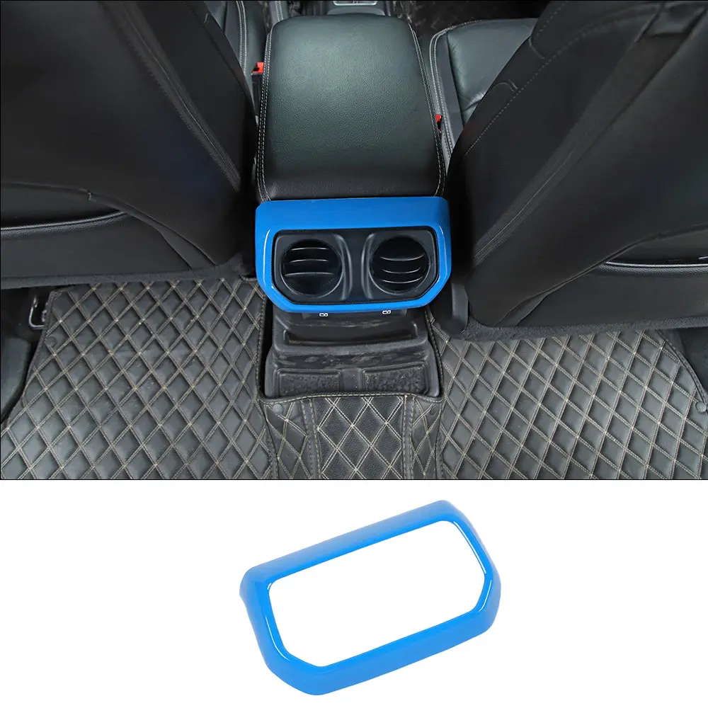 For 2018+ Jeep Wrangler JL JLU Gladiator JT Rear Back Seat Air Vents Trim Cover Bezel - Image 19