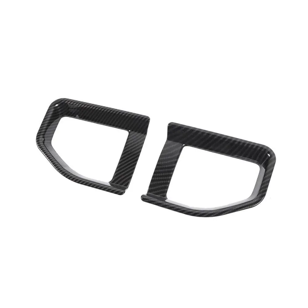 For Jeep Wrangler JL JLU 2018+ Rear Bar Fog Light Trim Ring Bezel - Image 4