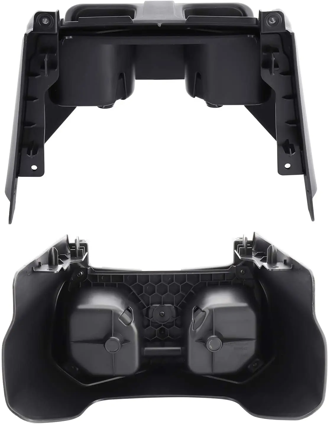 For 2018+ Jeep Wrangler JL JLU, Gladiator JT Rear Seat Cup Holder Floor Console Mounted Drink Holders Storage Box - Image 5