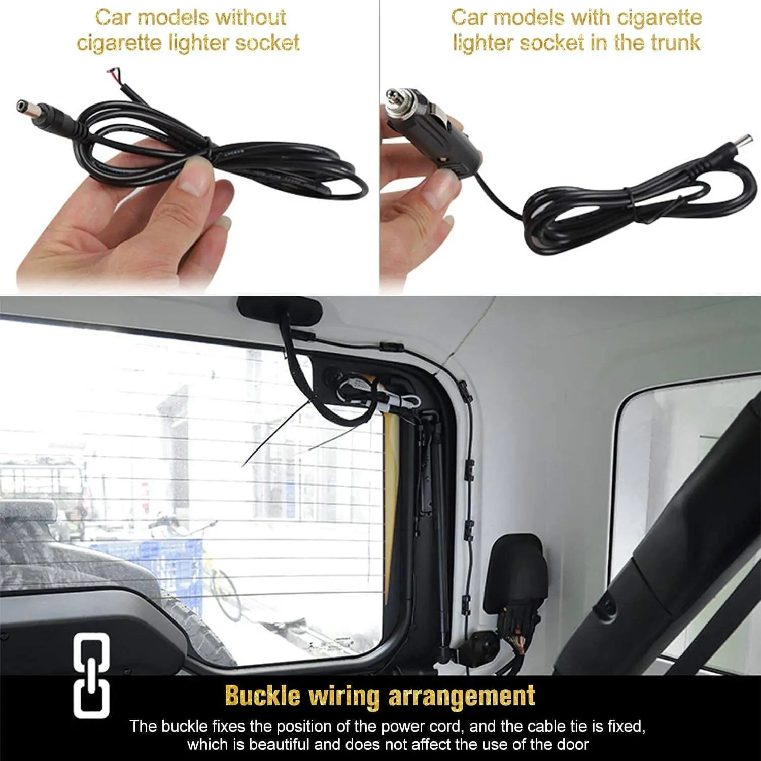 For Jeep Wrangler TJ JK JKU JL JLU Tailgate Glass Lift Door LED Light Bar - Image 5