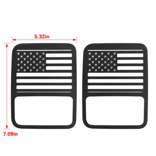 For 2020+ Jeep Gladiator JT Rear Lamp Taillight Trim Guard - Image 4