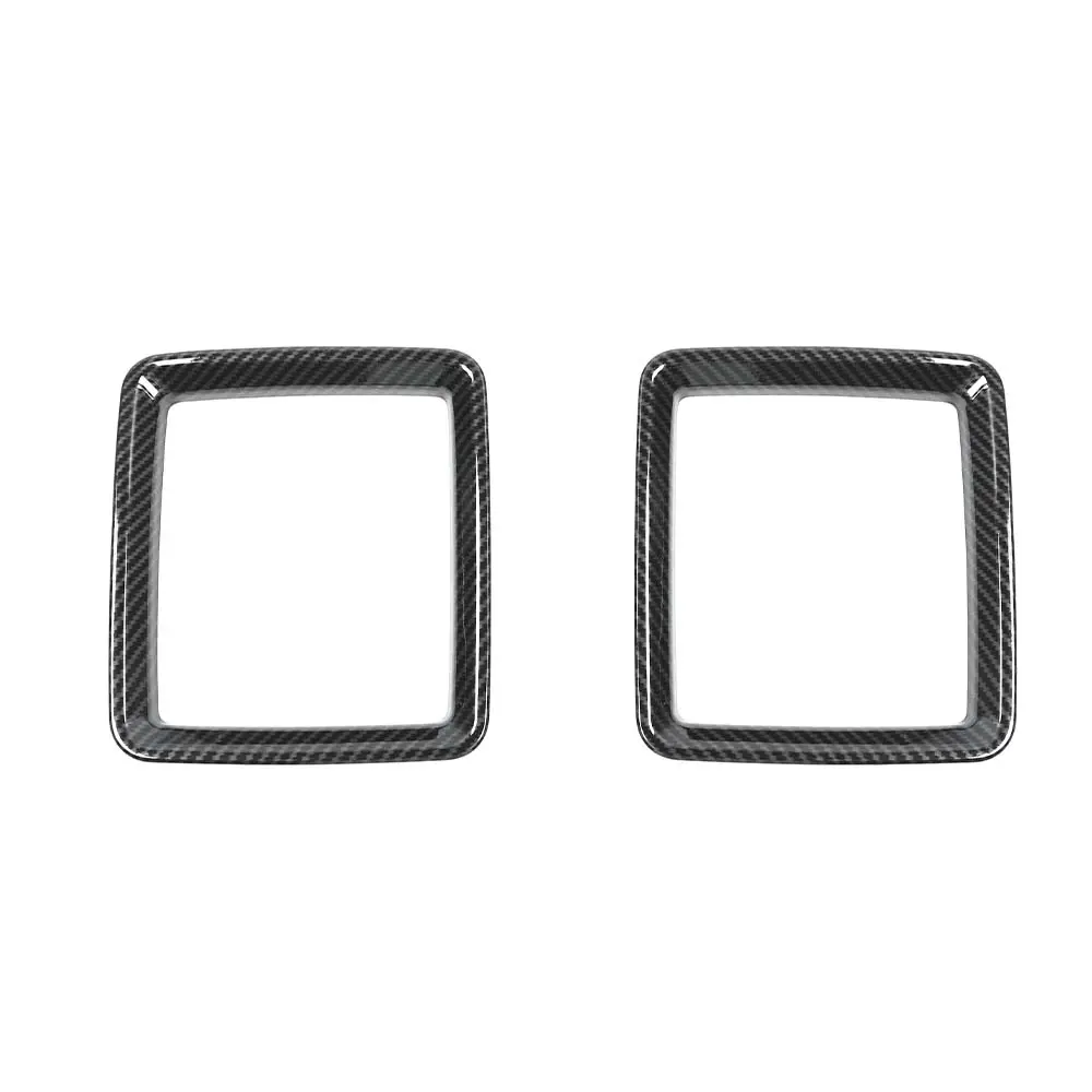 For 2018+ Jeep Wrangler JL Rear Lamp Taillight Bezel Trim ABS - Image 9
