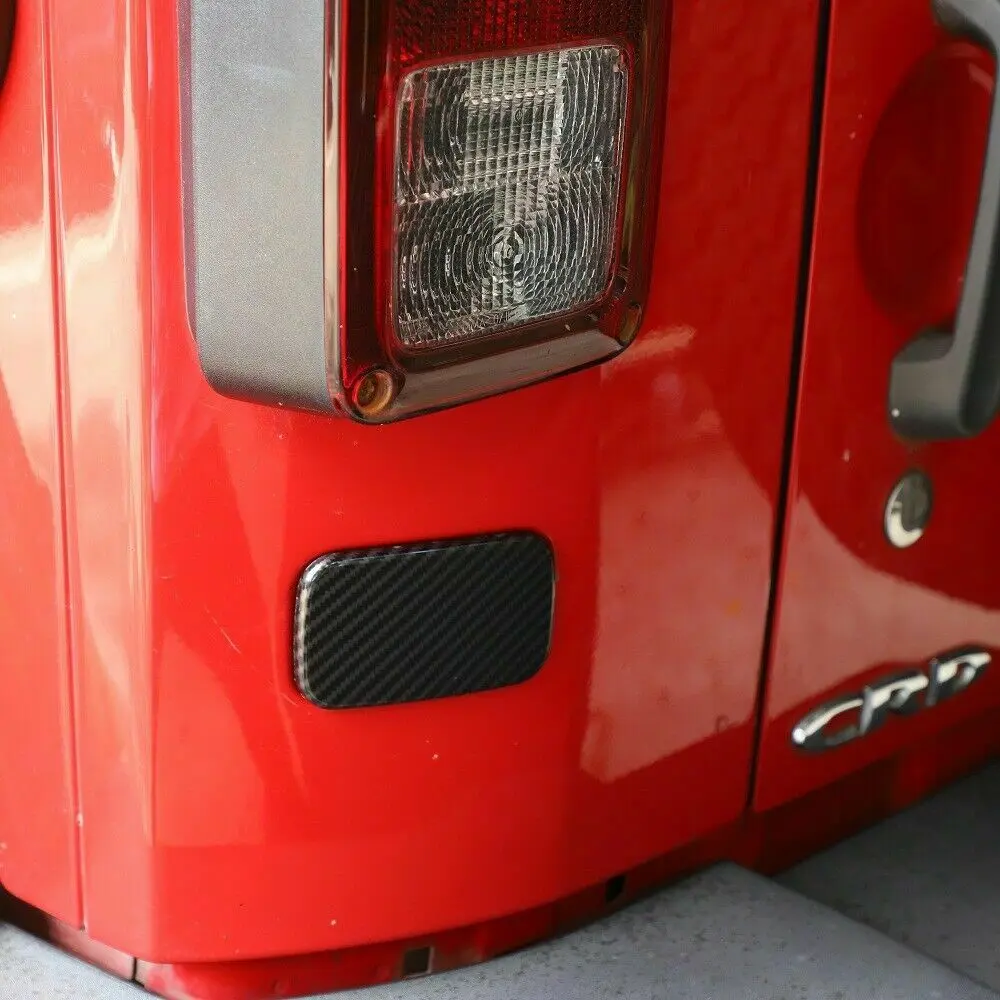 For 2007-2018 Jeep Wrangler JK JKU Rear License Plate Deletion Panel Bracket Delete Trim - Image 5