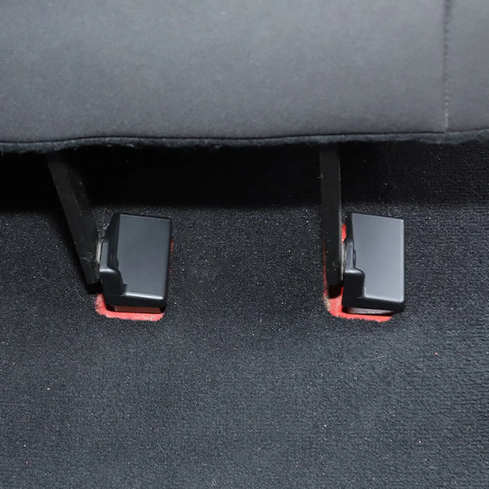 For 2007+ Jeep Wrangler JKU JLU & Gladiator JT 4Door Rear Seat Screw Protector Cover Trim - Image 4
