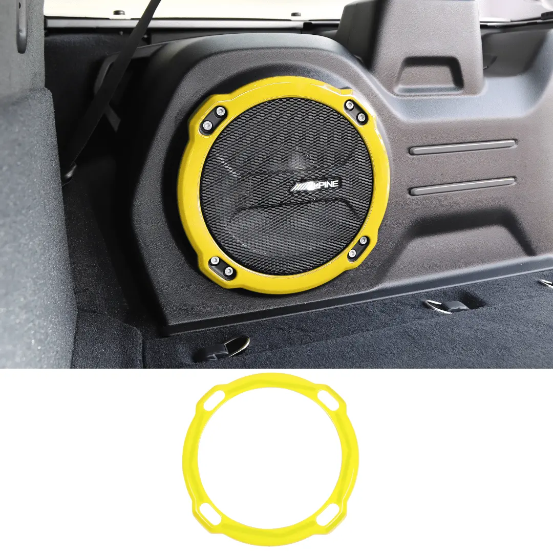 For 2018+ Jeep Wrangler JL Rubicon Rear Subwoofer Speaker Cover Trim - Image 12