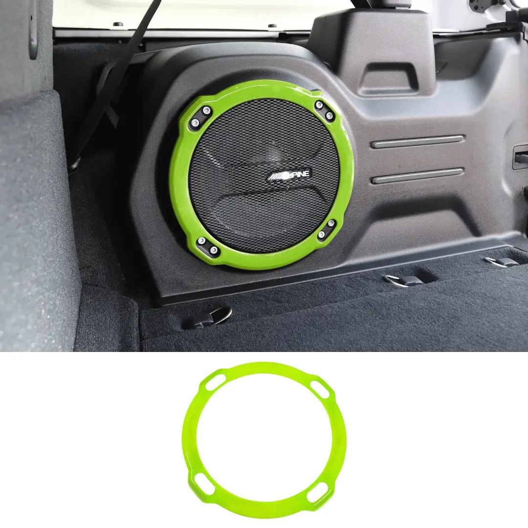For 2018+ Jeep Wrangler JL Rubicon Rear Subwoofer Speaker Cover Trim - Image 13