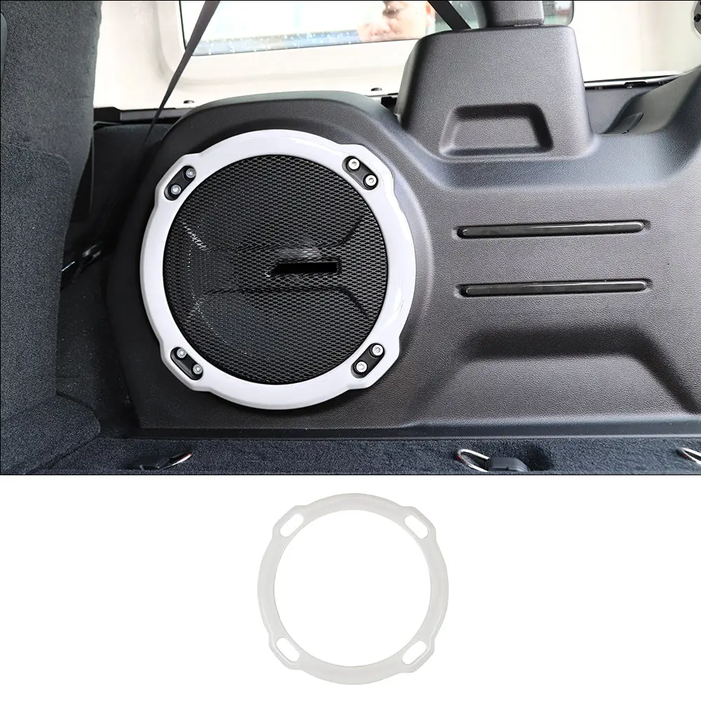 For 2018+ Jeep Wrangler JL Rubicon Rear Subwoofer Speaker Cover Trim - Image 14