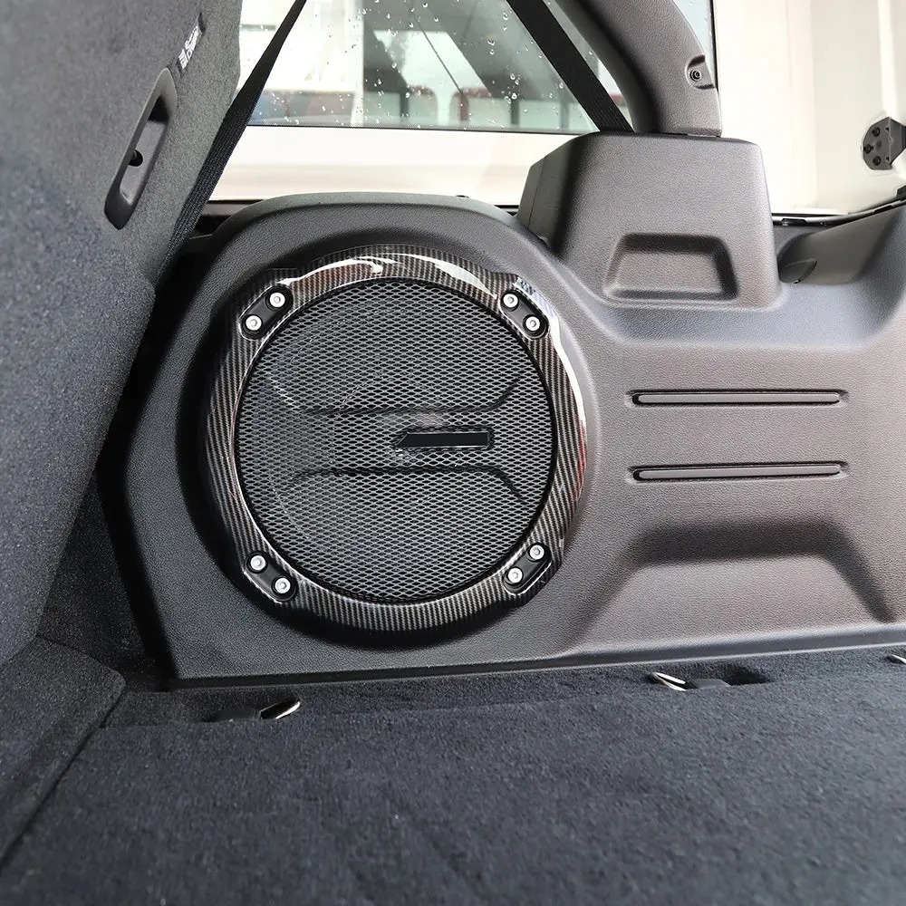 For 2018+ Jeep Wrangler JL Rubicon Rear Subwoofer Speaker Cover Trim - Image 3