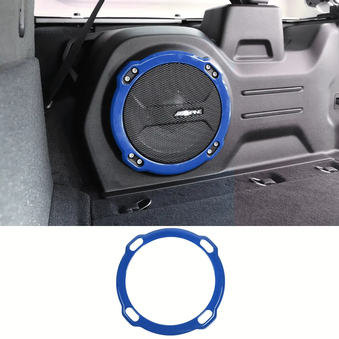 For 2018+ Jeep Wrangler JL Rubicon Rear Subwoofer Speaker Cover Trim - Image 8