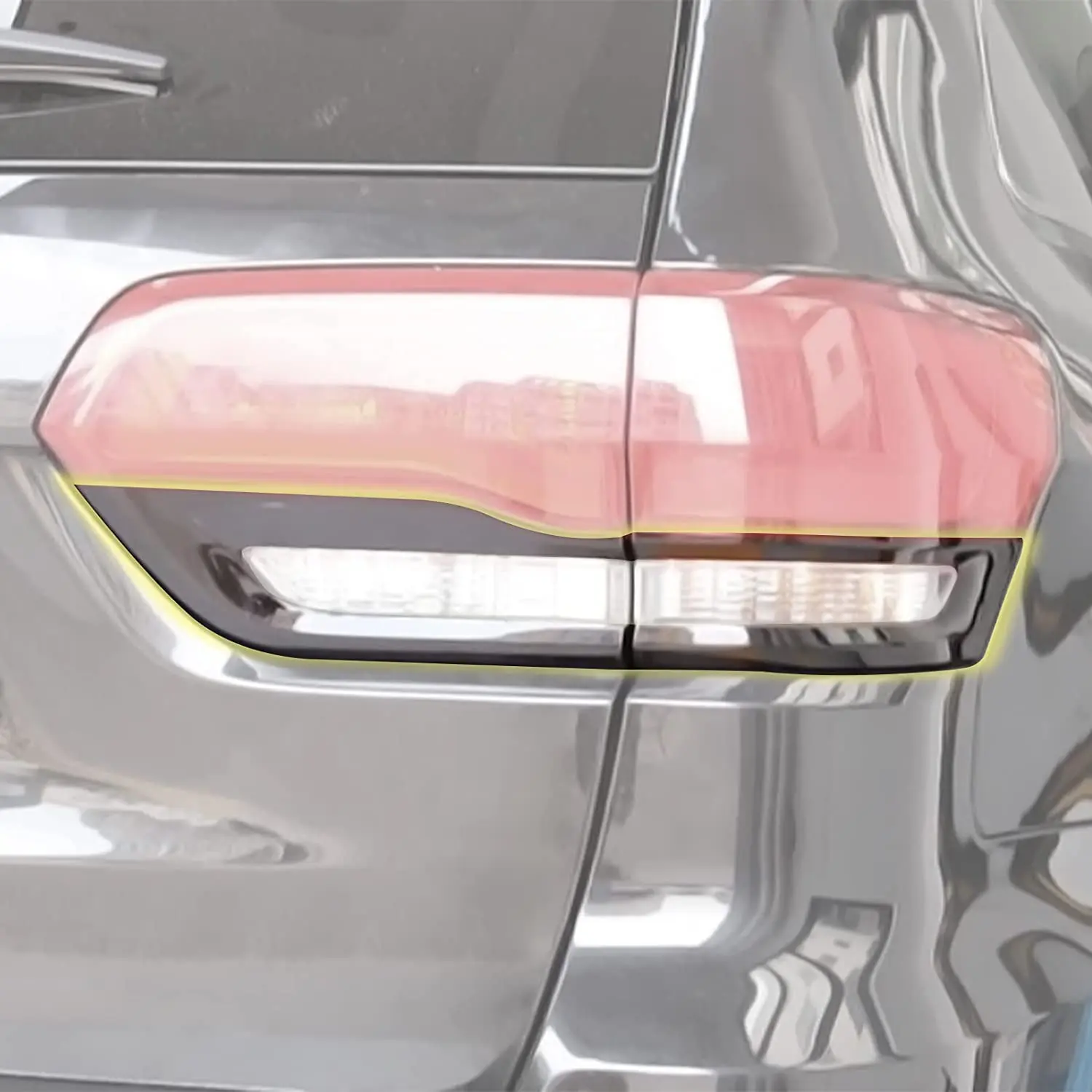 For 2014-2021 Jeep Grand Cherokee WK2 Rear Tail Light Lamp Trim Bezel Kit - Image 3