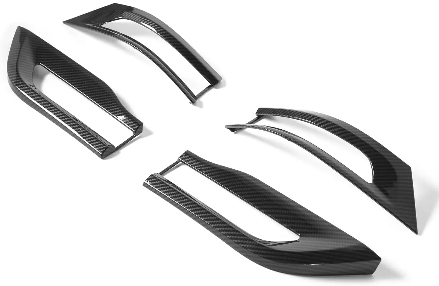 For 2014-2021 Jeep Grand Cherokee WK2 Rear Tail Light Lamp Trim Bezel Kit - Image 7