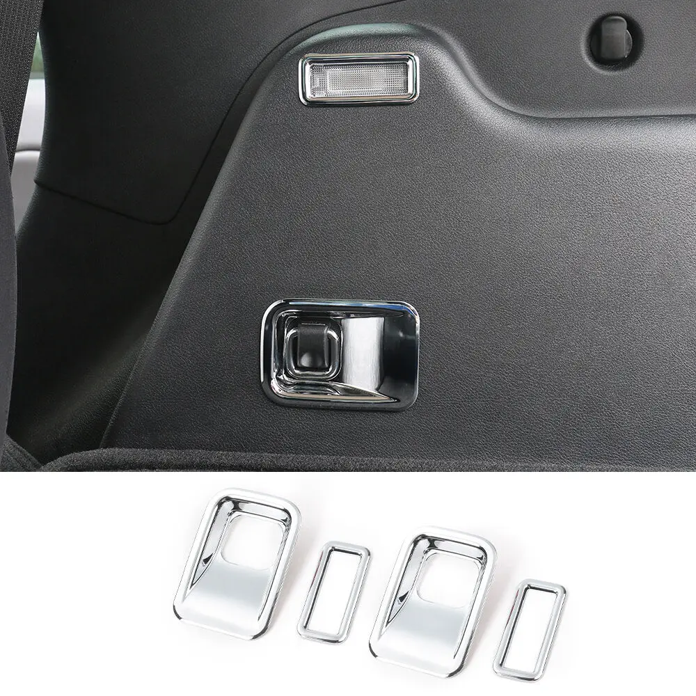 For 2014-2019 Jeep Cherokee Rear Trunk Light Lamp Frame Trim
