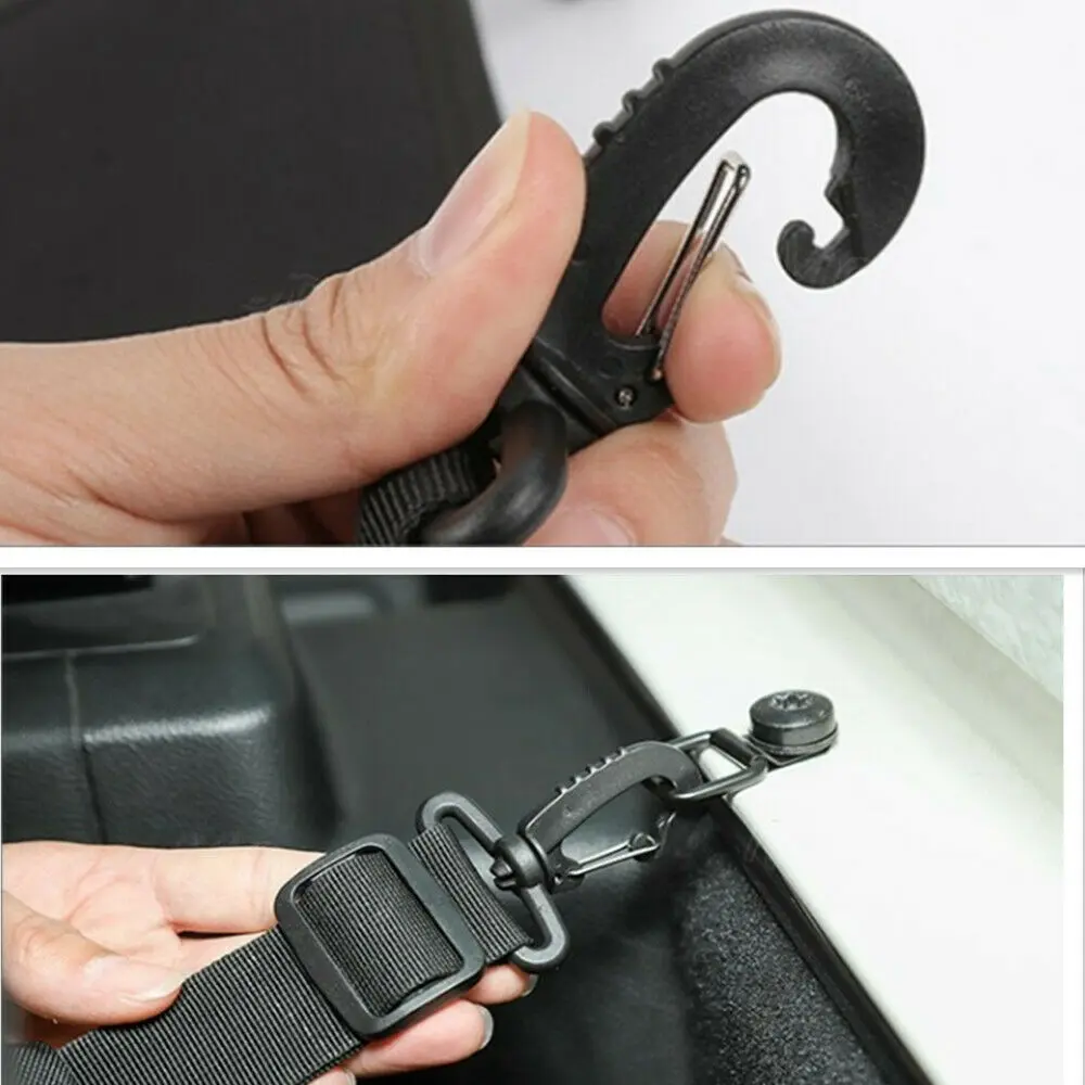 For 2018+ Jeep Wrangler JLU 4-Door Rear Cargo Cover Privacy Shade Trunk Luggage Cover Waterproof Nylon - Image 8