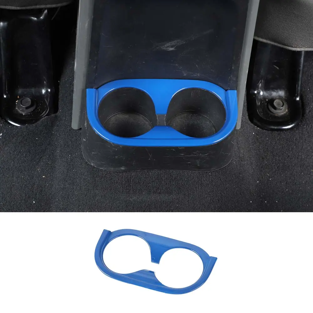 For 2007-2010 Jeep Wrangler JK Rear Water Cup Holder Frame Cover ABS Trim - Image 10