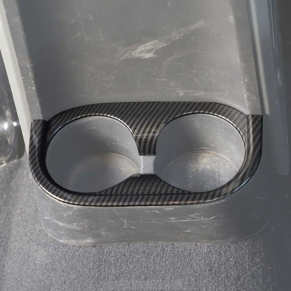 For 2007-2010 Jeep Wrangler JK Rear Water Cup Holder Frame Cover ABS Trim - Image 6