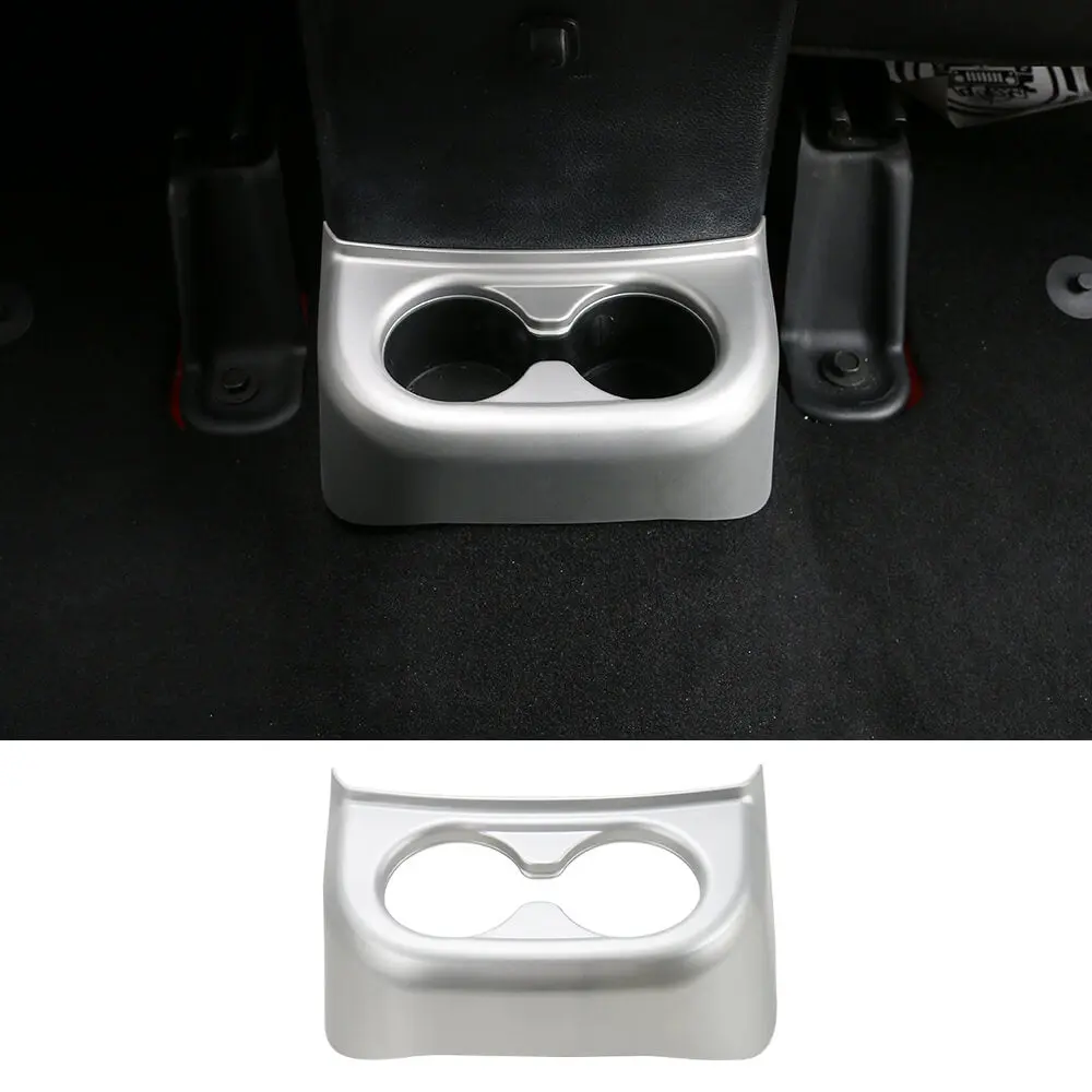 For 2011-2018 Jeep Wrangler JK Rear Water Cup Holder Panel Cover Trim