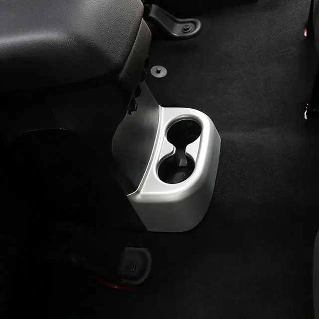For 2011-2018 Jeep Wrangler JK Rear Water Cup Holder Panel Cover Trim - Image 2