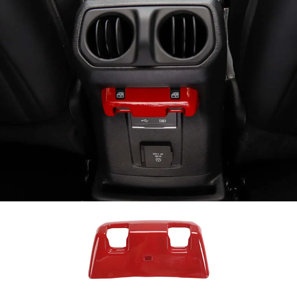For 2018+ Jeep Wrangler JL JLU & Gladiator JT Rear Window Lift Switch Panel Cover Trim - Image 10
