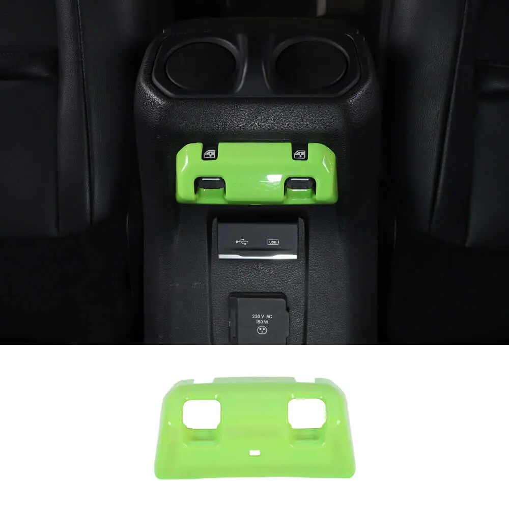 For 2018+ Jeep Wrangler JL JLU & Gladiator JT Rear Window Lift Switch Panel Cover Trim - Image 12