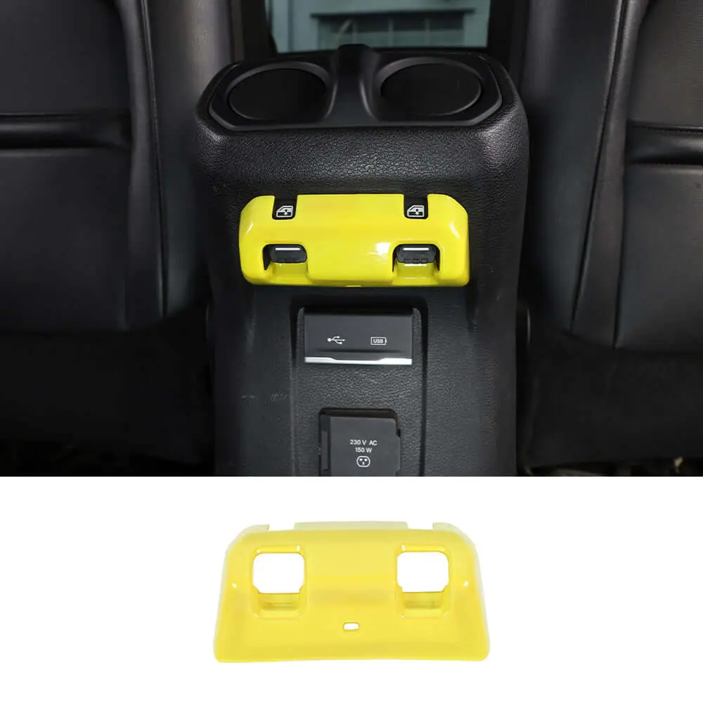For 2018+ Jeep Wrangler JL JLU & Gladiator JT Rear Window Lift Switch Panel Cover Trim - Image 14