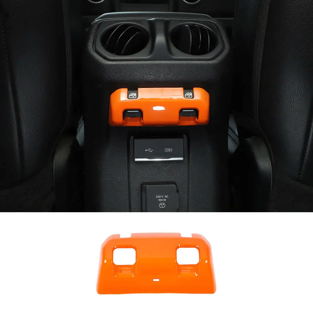 For 2018+ Jeep Wrangler JL JLU & Gladiator JT Rear Window Lift Switch Panel Cover Trim - Image 15