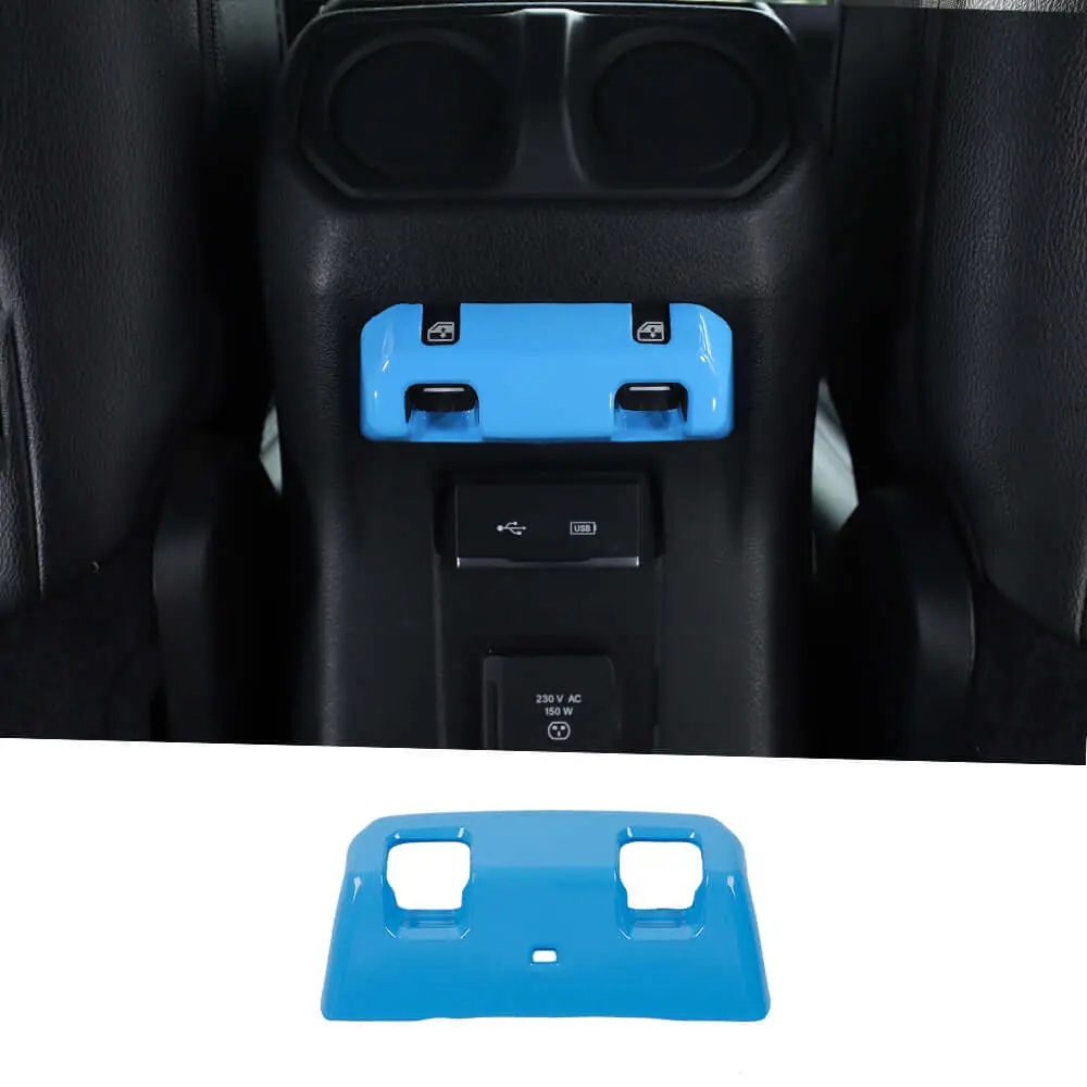 For 2018+ Jeep Wrangler JL JLU & Gladiator JT Rear Window Lift Switch Panel Cover Trim - Image 18