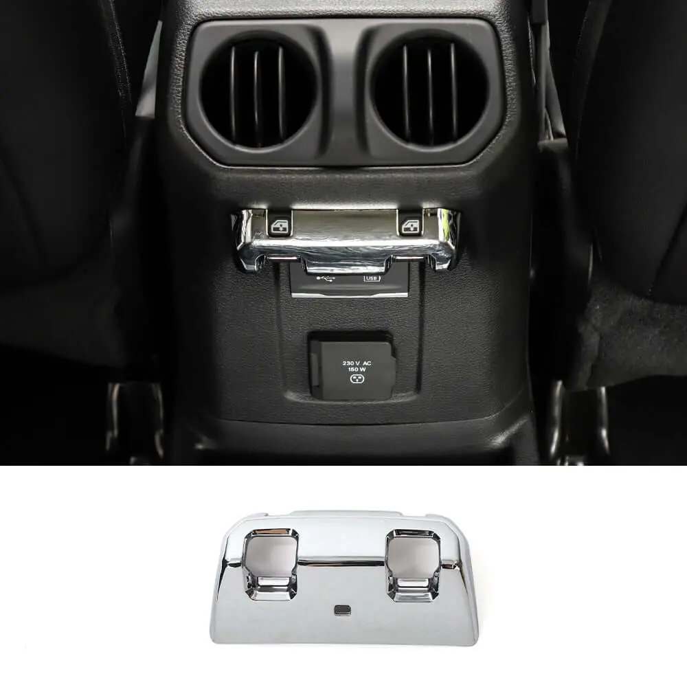 For 2018+ Jeep Wrangler JL JLU & Gladiator JT Rear Window Lift Switch Panel Cover Trim - Image 19