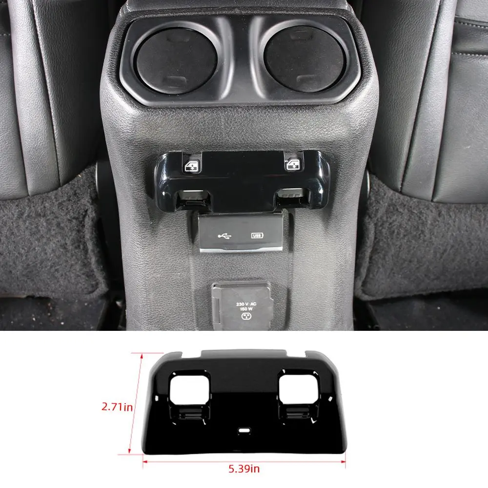 For 2018+ Jeep Wrangler JL JLU & Gladiator JT Rear Window Lift Switch Panel Cover Trim - Image 21