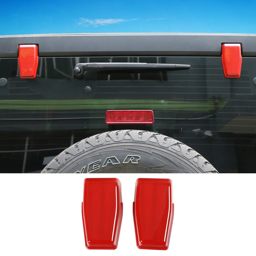 For 2007-2018 Jeep Wrangler JK JKU Rear Window Liftgate Glass Hinge Cover Trim - Image 10